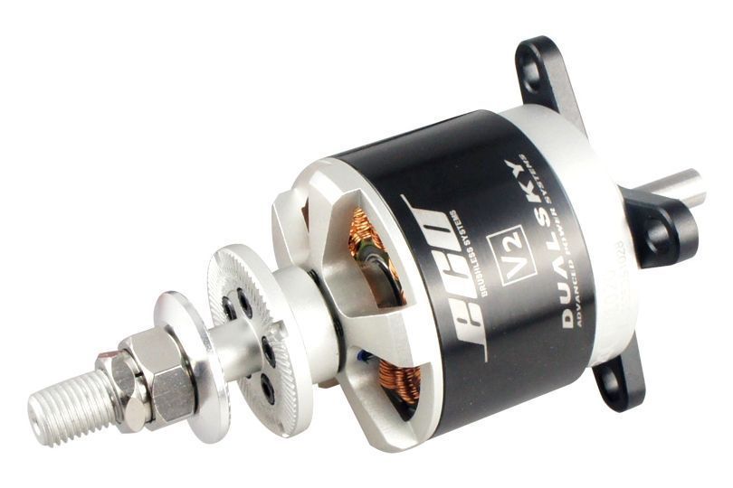 Мотор Dualsky ECO 3520C KV510 1150W для літаків DT1846UA фото