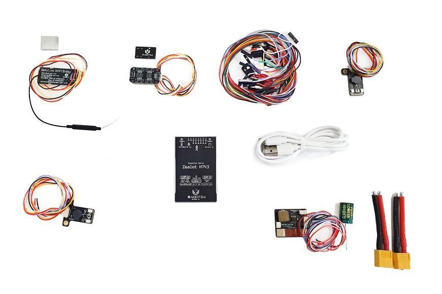 Політний контролер Qio-Tek Zealot H743 Industrial DT2232UA фото