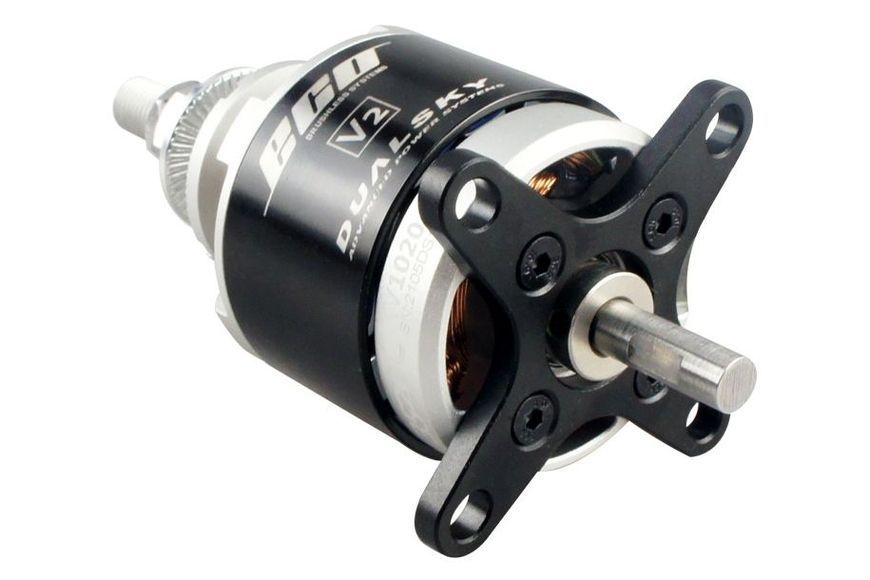 Мотор Dualsky ECO 3520C KV510 1150W для літаків DT1846UA фото