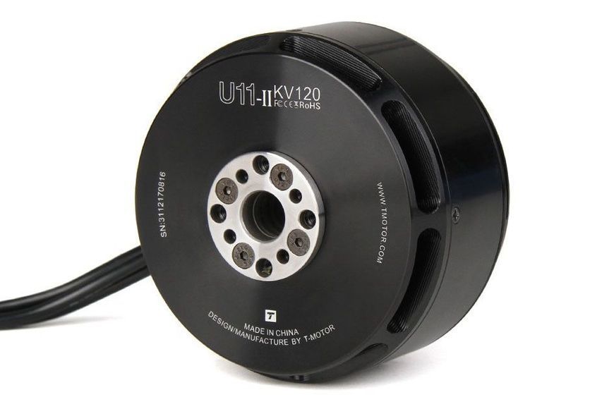 Мотор T-Motor U11 II KV120 6-12S 2783W для мультикоптерів DT1796UA фото